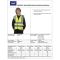 HVW100CH | Gilet bambino hi-vis 2 band & brace