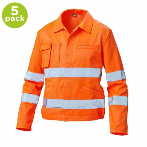69SE0331 | Giubbino Alta Visibilità (5 Pack) 69SE0331 | Giubbino Alta Visibilità (5 Pack)
