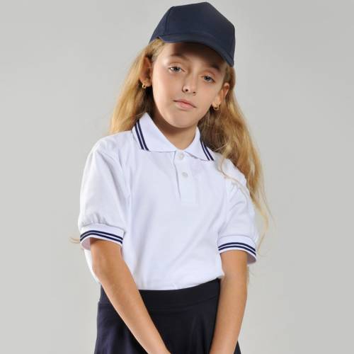 IT015 | Polo trim piquè bambino manica corta