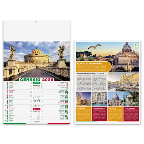 PA116 | Calendario città d'Italia
