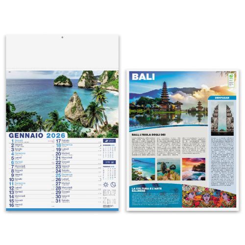 PA117 | Calendario paesaggi del mondo