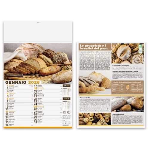 PA138 | Calendario pane e pasta