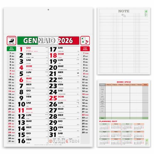 PA432 | Calendario olandese Italy