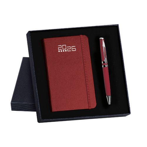 PB572 | Parure agenda-notes e penna