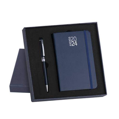 PB573 | Parure agenda-notes e penna