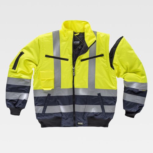 C3730 | Giubbotto Alta Visibilità Smanicabile