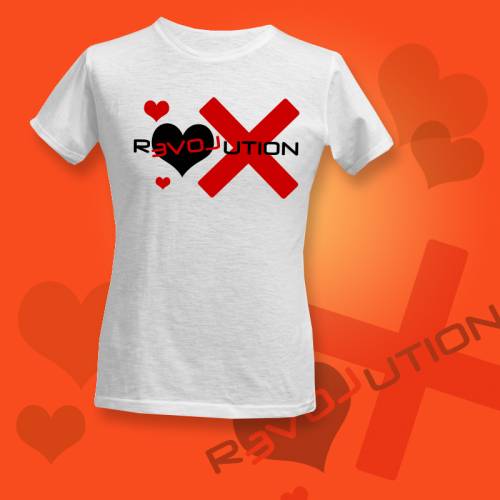 Print_i004 | T-shirt personalizzata fiammata stampata - revolution