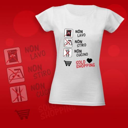Print_i007 | T-shirt personalizzata fiammata stampata - solo shopping