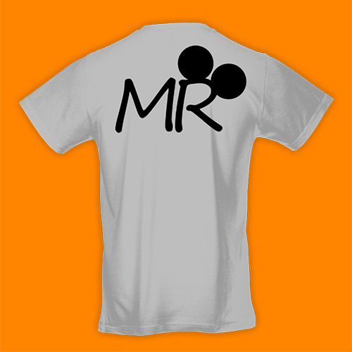 Print002 | T-shirt personalizzata slim uomo - mister mouse