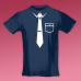 Print071 | T-shirt personalizzata uomo - cravatta...