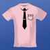 Print071 | T-shirt personalizzata uomo - cravatta...