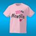 Print092 | T-shirt personalizzata bambini - 100% monella