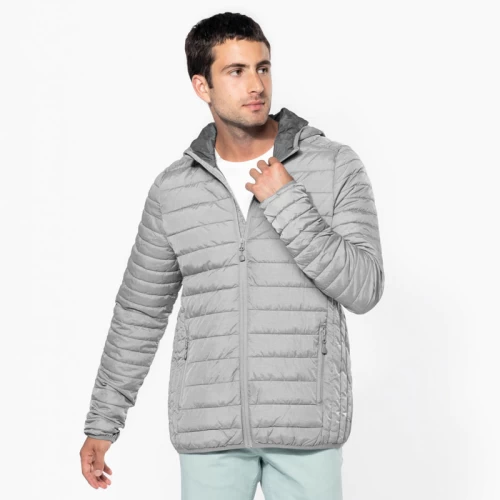 K6110 | Piumino uomo leggero con cappuccio K6110 | Piumino uomo leggero con cappuccio